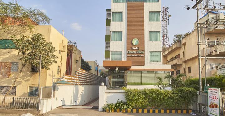 Hotel Green Olive Aurangabad  Bagian luar foto